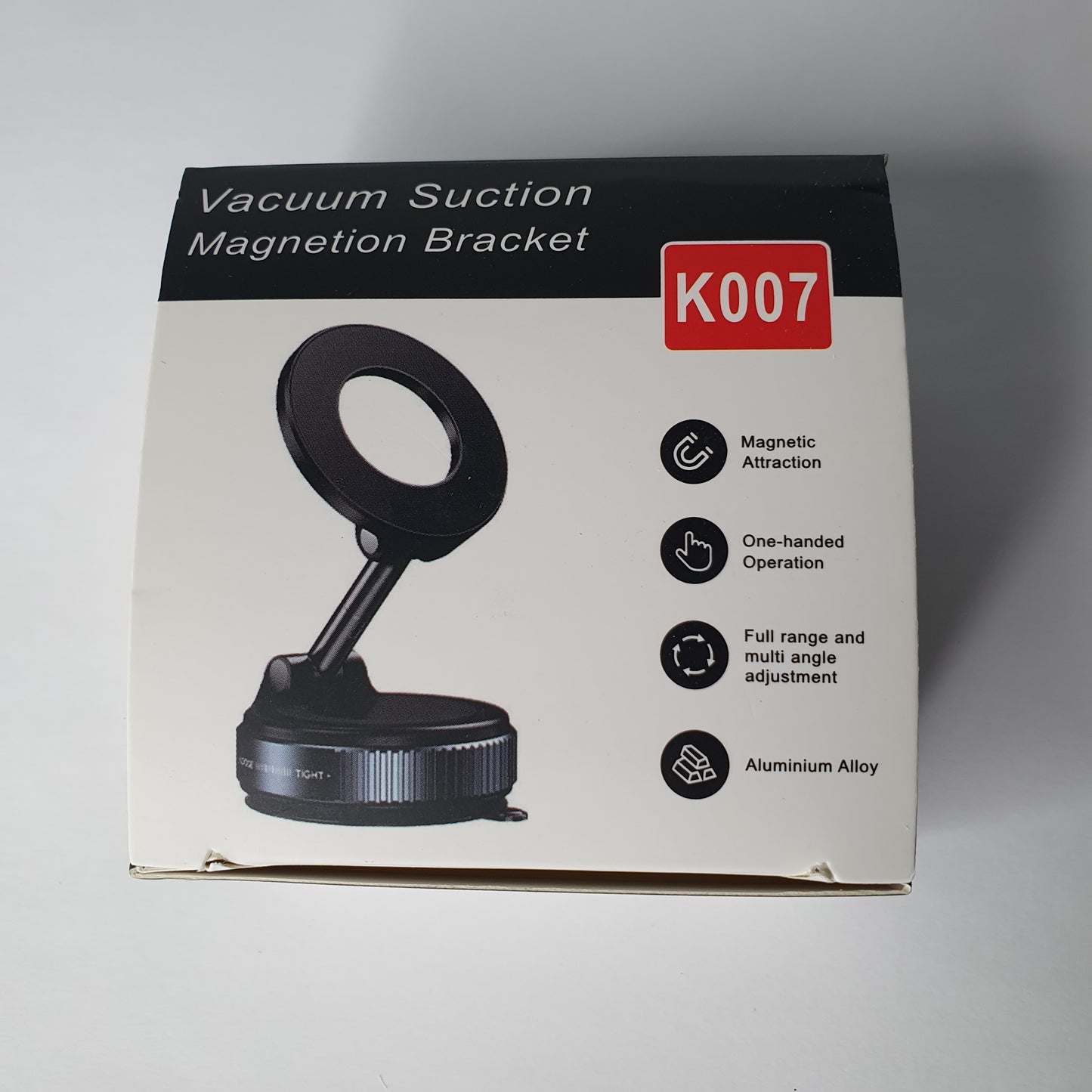 MagSafe Magnetic Phone Mount – Adjustable Aluminum Suction Bracket for iPhone