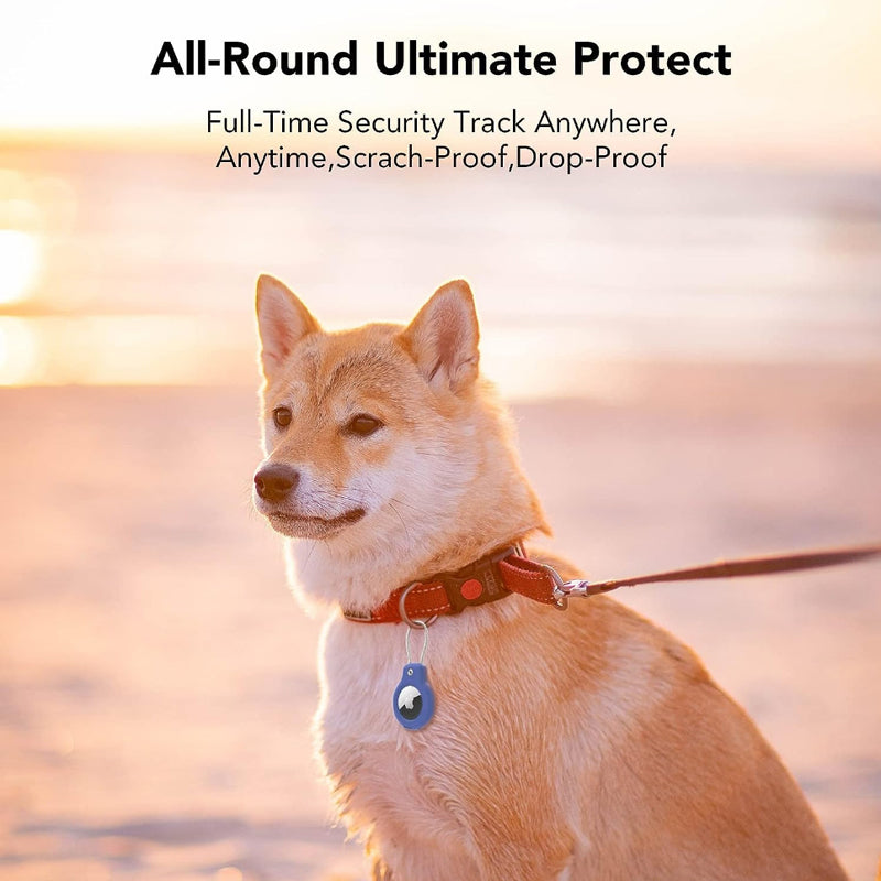 AirTag Holder with Secure Loop – Protective Silicone Case for Apple AirTag