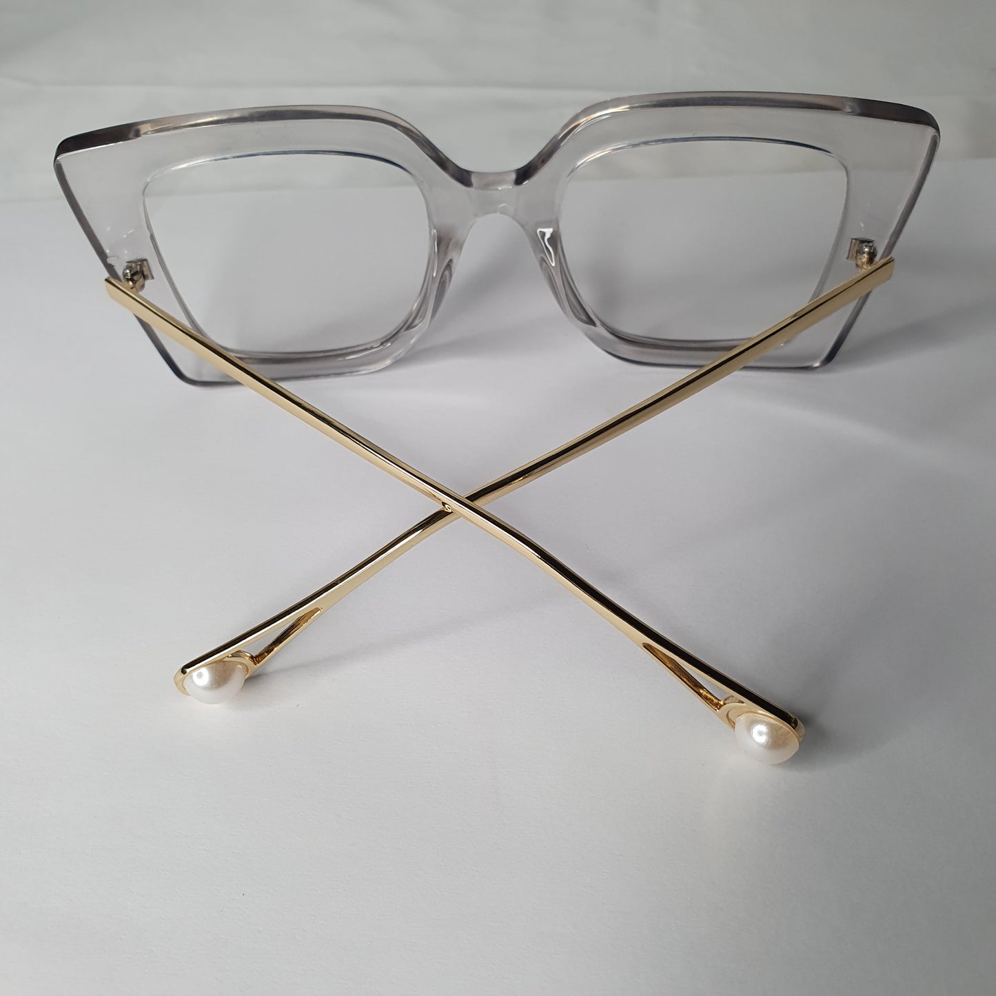 Oversized Women’s Anti-Blue Light Glasses – Premium Retro Square Frame