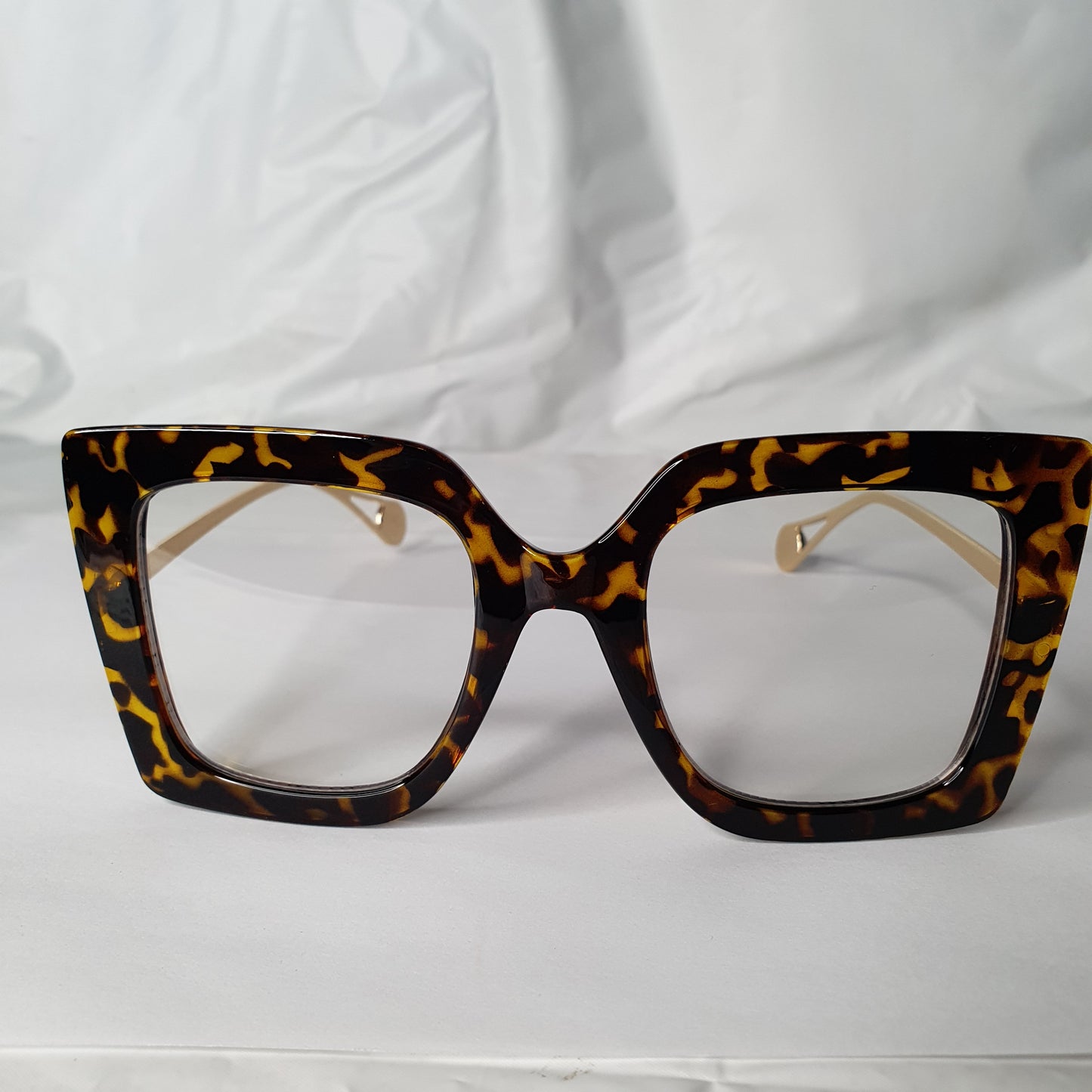 Oversized Women’s Anti-Blue Light Glasses – Premium Retro Square Frame