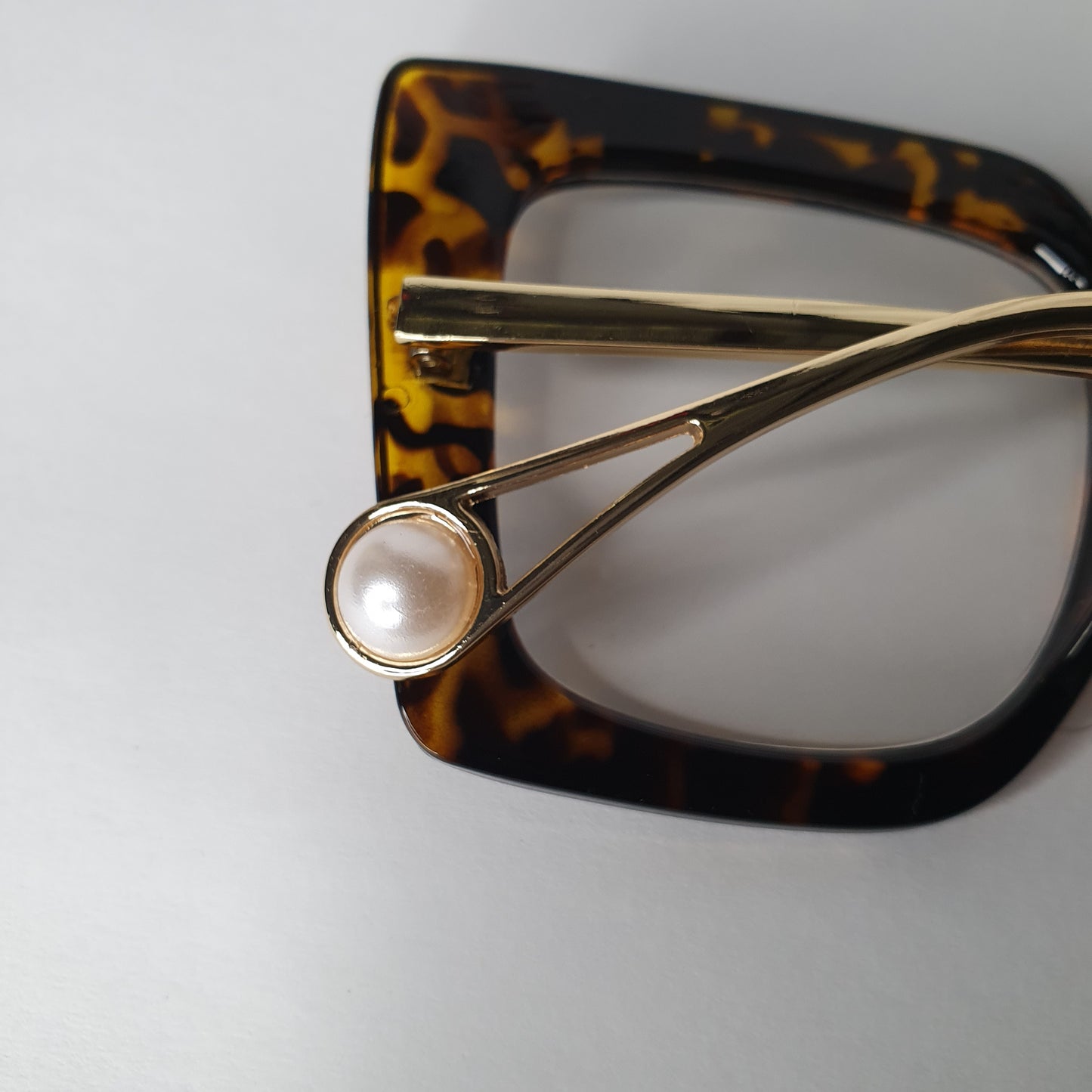 Oversized Women’s Anti-Blue Light Glasses – Premium Retro Square Frame