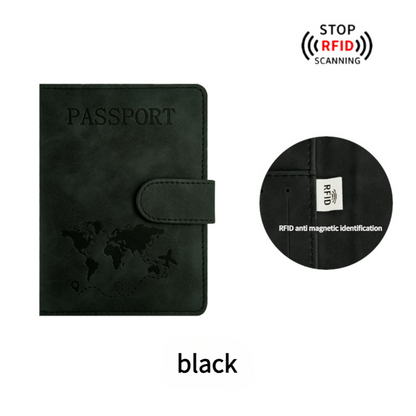 Travel Passport Holder – Slim RFID-Blocking Passport Wallet