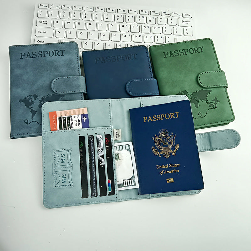 Travel Passport Holder – Slim RFID-Blocking Passport Wallet