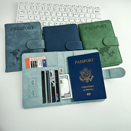 Travel Passport Holder – Slim RFID-Blocking Passport Wallet