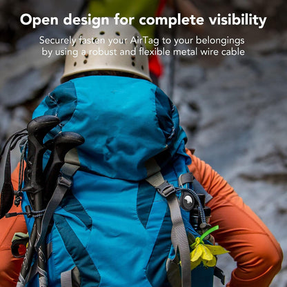 AirTag Holder with Secure Loop – Protective Silicone Case for Apple AirTag