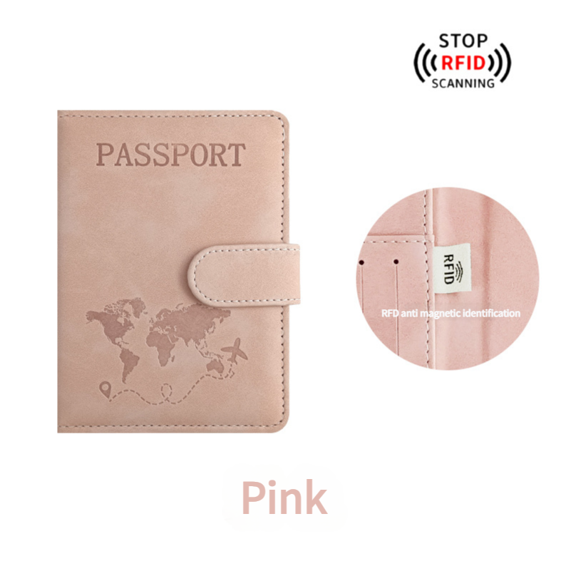 Travel Passport Holder – Slim RFID-Blocking Passport Wallet