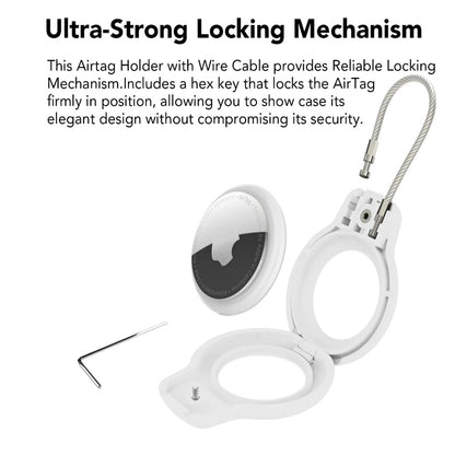 AirTag Holder with Secure Loop – Protective Silicone Case for Apple AirTag